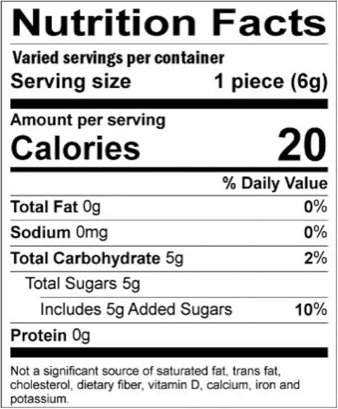 Dubble Bubble Original Flavor Bubblegum Individually Twist Wrap Bulk Candy (5 Pound)