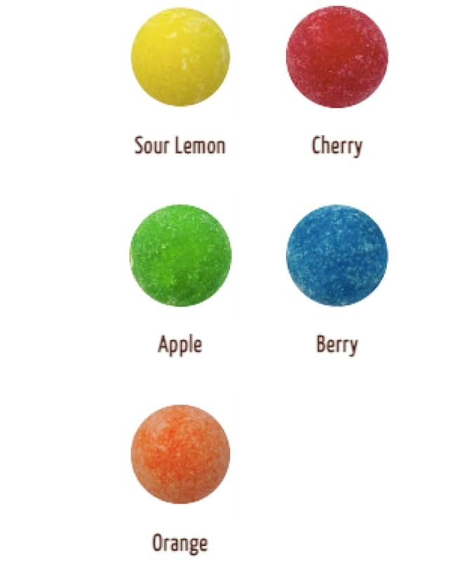 Cry Baby Candy Candy Sour Bubble Gum Balls Gum Pack Crybaby Gum Gumballs Bulk Sour Candies (2 Pound)