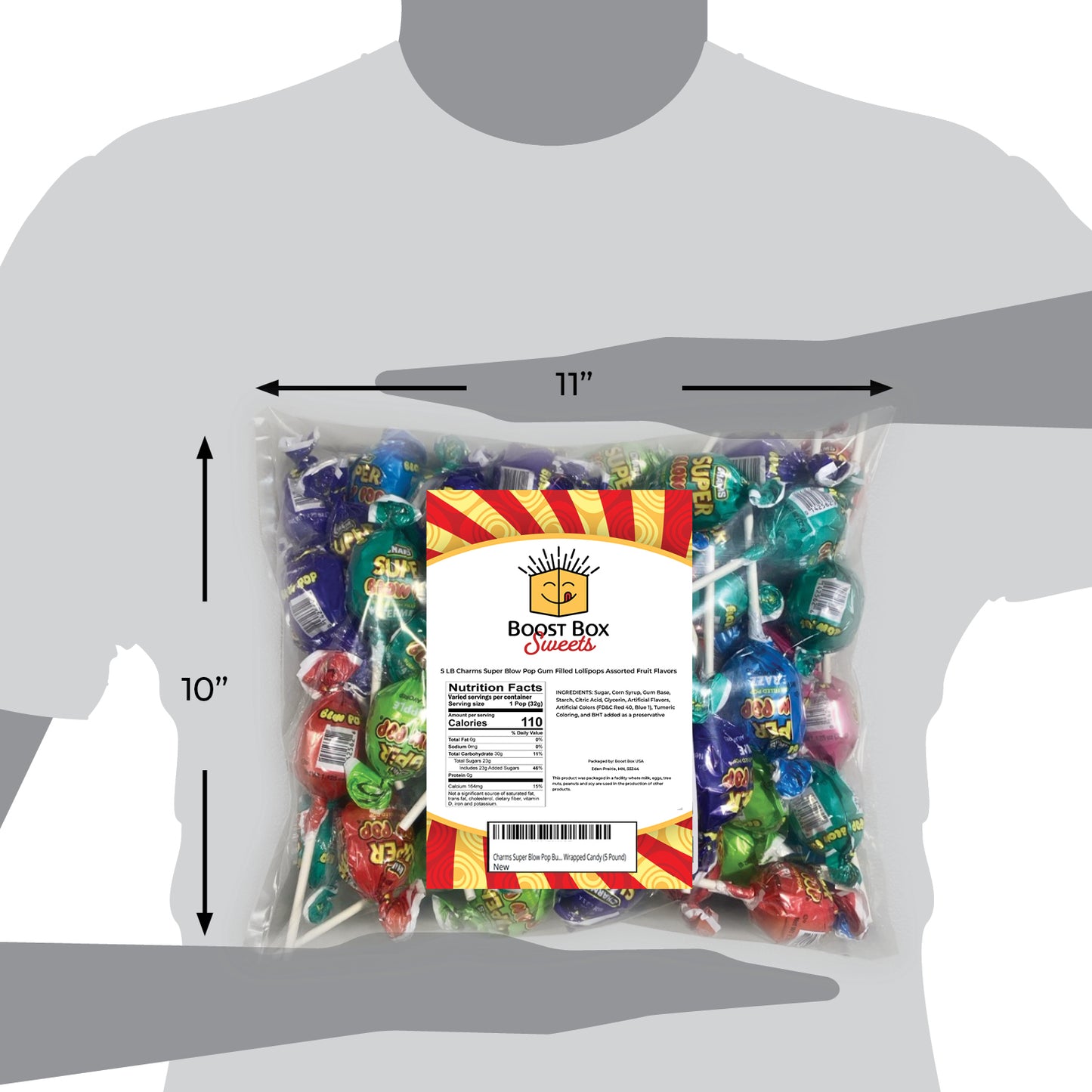 Charms Super Blow Pops (5 Pounds)