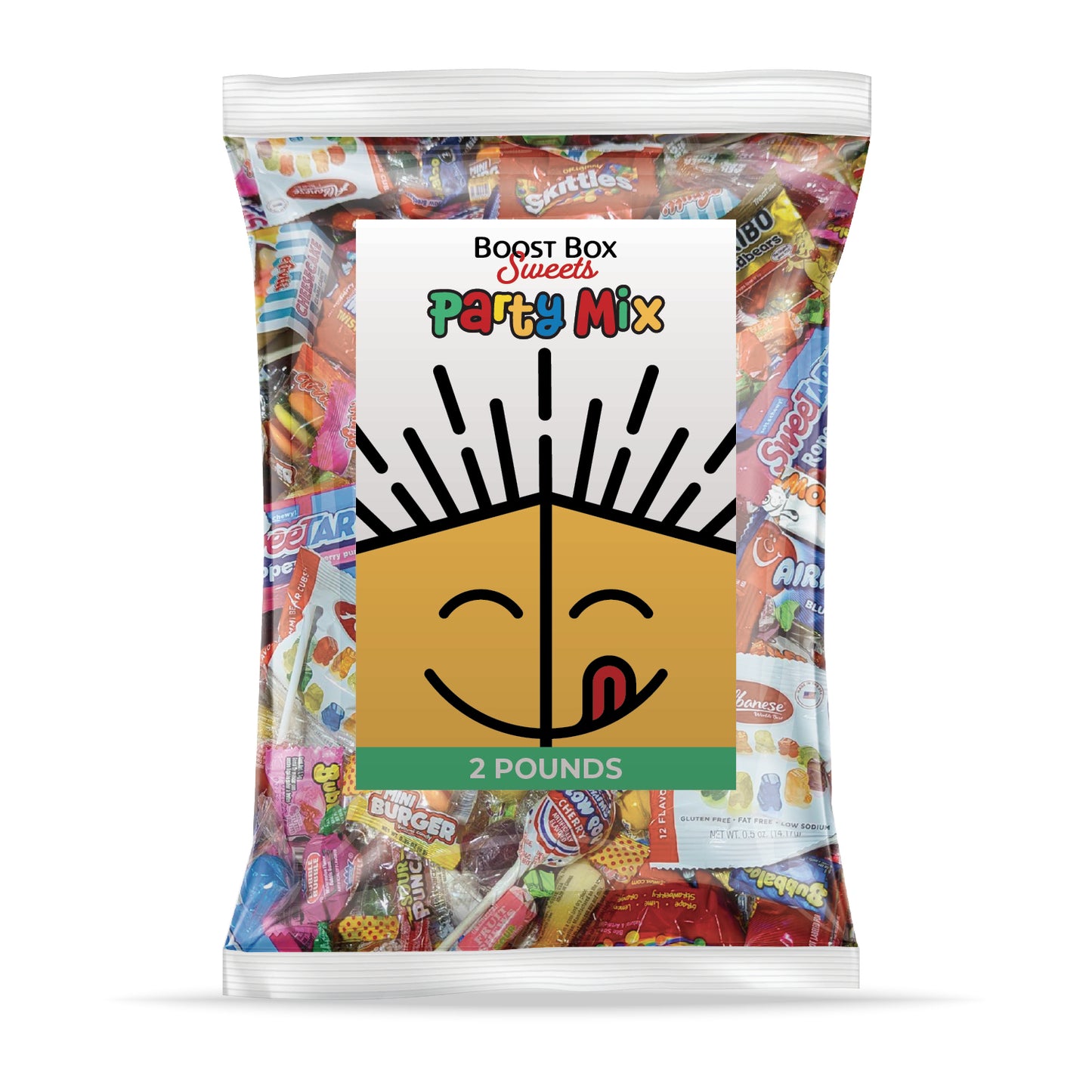 Assorted Candy Party Mix-Individually Wrapped Candies (2 Pound Bag)